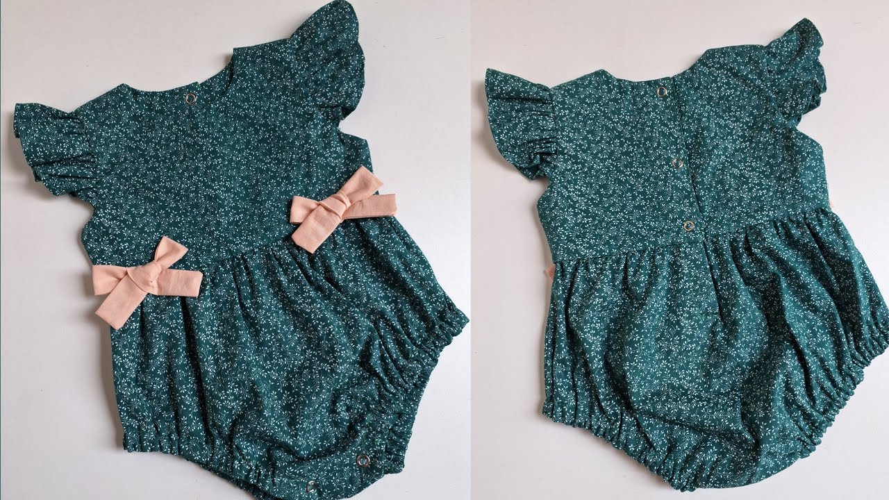 COMO CORTAR E COSTURAR ROMPER INFANTIL ACABAMENTO TODO EMBUTIDO E COM CARCELA projeto pago