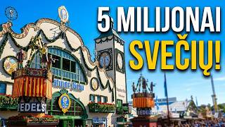Oktoberfest 2Dalis Daugiau Nei 5Milijonaisvečių Irturistų Münchenas Oktoberfest München