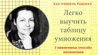 Как помочь ребенку легко выучить таблицу умножения, используя 3 эффективных способа запоминания