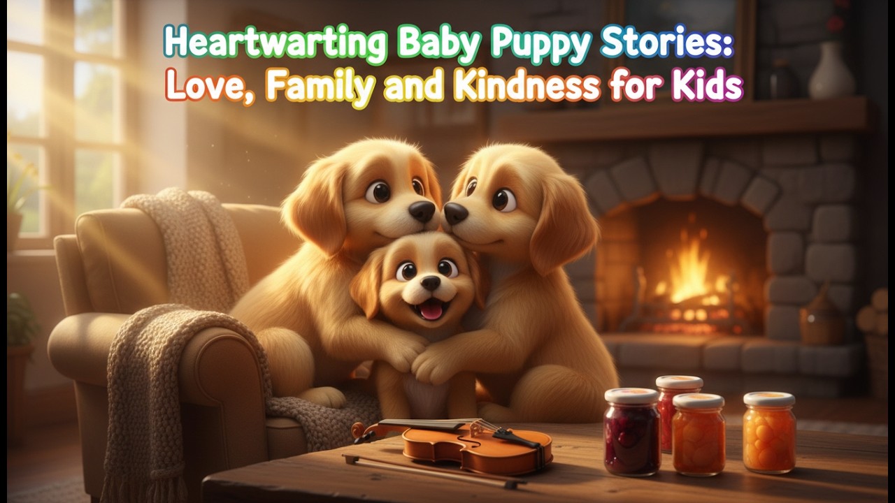 Heartwarming Baby Puppy Stories: Love, Family and Kindness for Kids | My Puppy Life