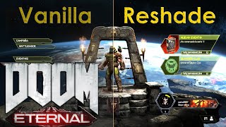Doom Eternal (Vanilla vs Reshade Preset)