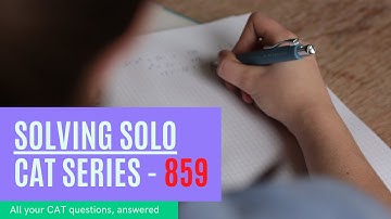 CAT Question and Answer (Grapes & Pulp) (859) by Mohit Jain