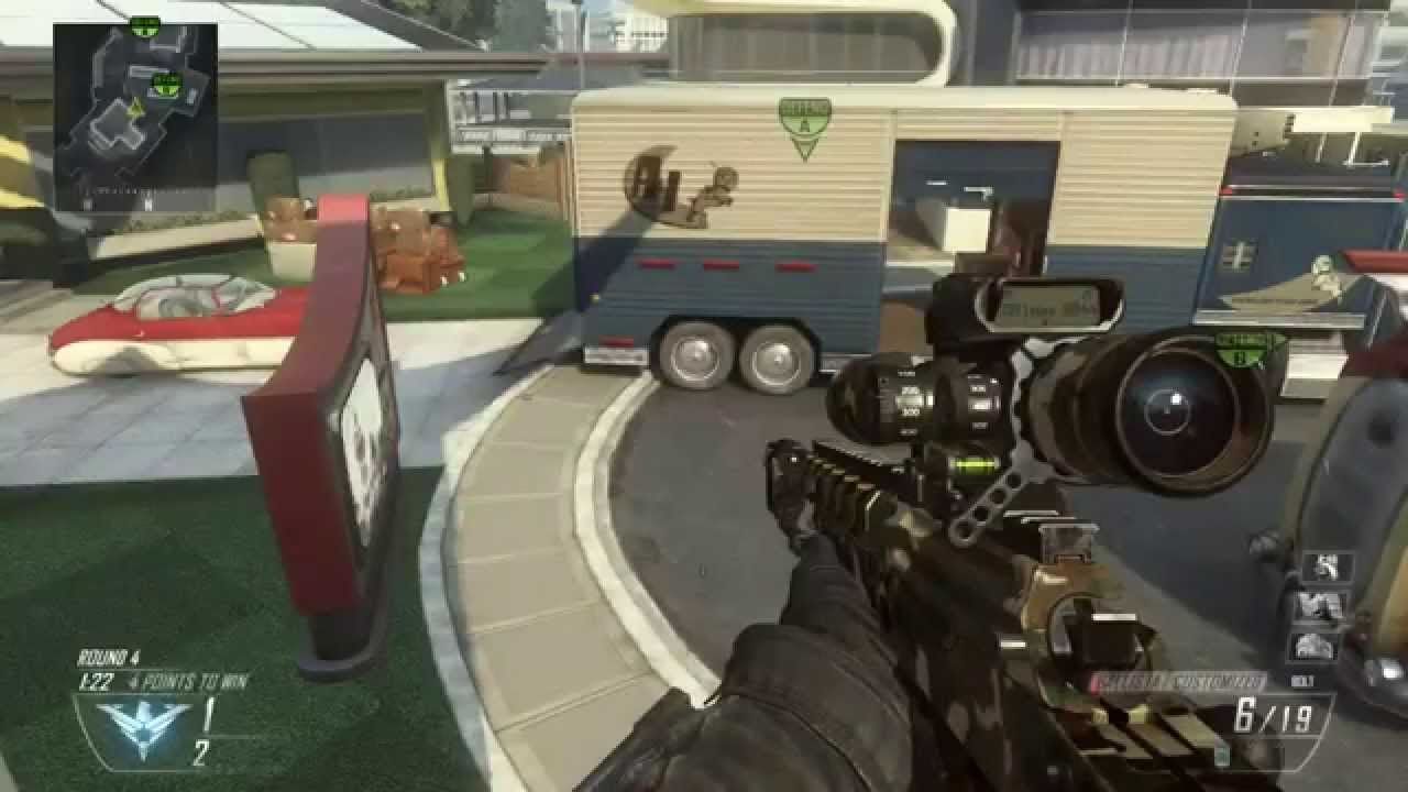 Black Ops 2 Black Hat Trickshot