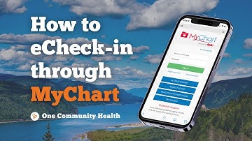 How to eCheck-in through MyChart