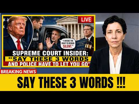 Supreme Court Insider: “These 3 Words Could Change Your Next Police Encounter”
