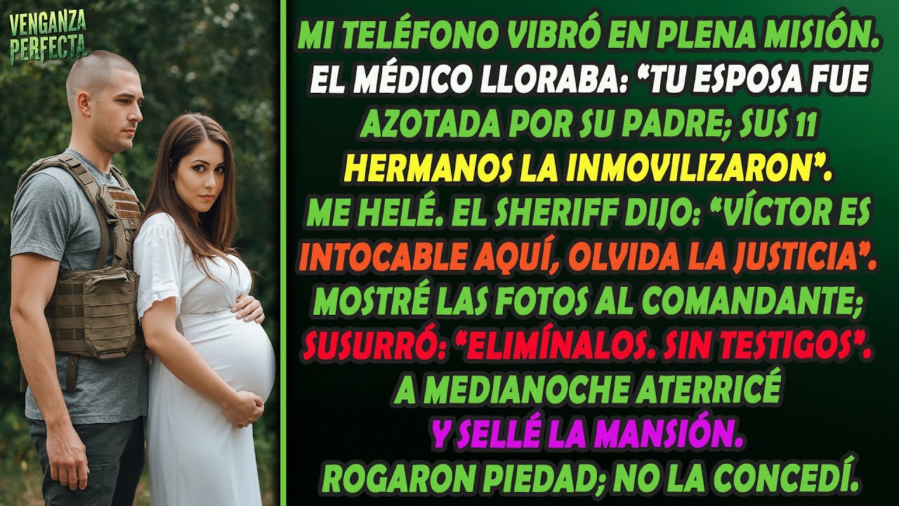 Mi suegro azotó a mi esposa embarazada — Soy Delta — Azoté a sus 11 hijos que la sujetaban