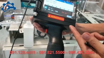 Máy in date cầm tay - Máy in phun cầm tay mini giá rẻ, chính hãng