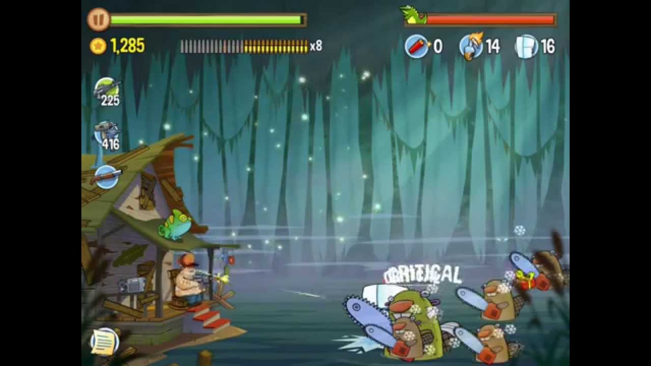 Swamp Attack - Episode 1-18 Chainsaw Massacre BOSS NEW