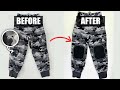 Make & Sew Knee Patches Without Taking Pants Apart thumbnail