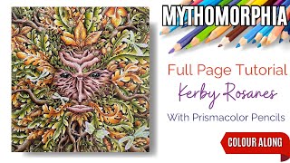 Colour Along | Mythomorphia by Kerby Rosanes | Green Man