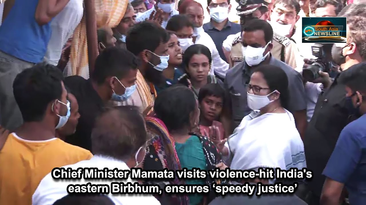 Chief Minister Mamata visits violence-hit India's eastern Birbhum, ensures ‘speedy justice’