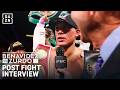 David Benavidez reacts to KNOCKING OUT Zurdo and calls out CANELO and BIVOL! | Post Fight Interview