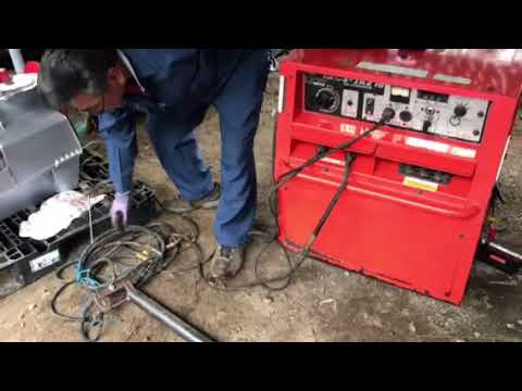 デンヨー 防音型 エンジン 発電機 溶接機 ウェルダー DCI-270SS-N 