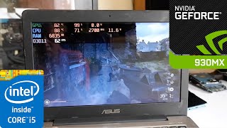 Nvidia 930MX Call Of Duty WW2 | Asus X456UR i5 Gen6/8GB RAM/1TB