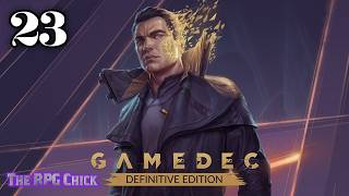 Lets Play Gamedec (Blind), Part 23: Entering Yetis Bar