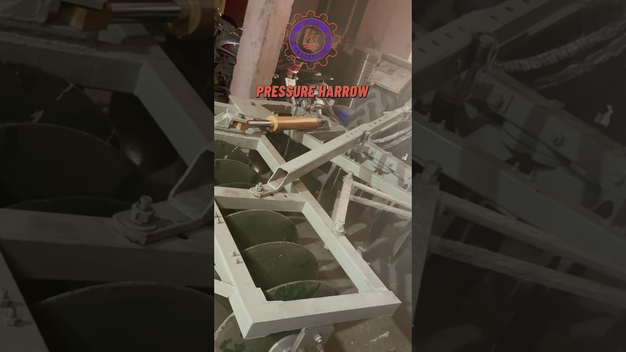 Pressure Harrow Jack Type 🔥🔥 || 16 Disc Harrow. 