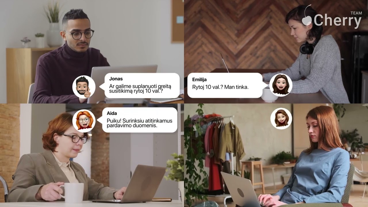 Cherry TEAM CRM Personalo Valdymo Sistema (HRM)