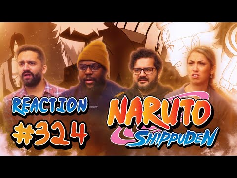 Naruto Shippuden - Episode 324 - The Unbreakable Mask and the Shattered Bubble! - Group Reaction