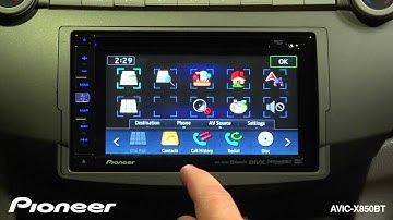 How To - AVIC-X850BT - Use The Favorites Screen