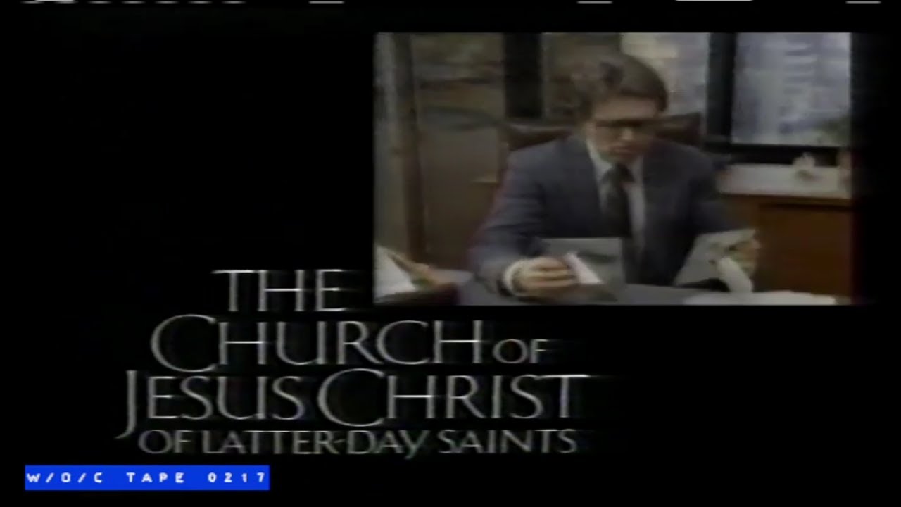 The Church of Jesus Christ of Latter Day Saints Commercial 1986 YouTube