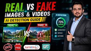 How to Detect Real vs Fake Images and Videos (AI Detection Guide)