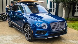 Carbon sill steps on a Bentley Bentayga!