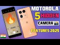 All Motorola mobile 5 Camera Secret Hidden setting | Motorola hidden features Motorola 2025