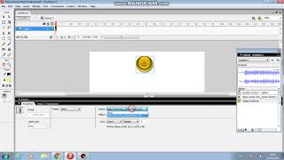 Flash 8 Tutorial Button Tombol Efek dan Suara