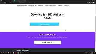 Download & Install Logitech Webcam Driver Software for B525, C252, C310 screenshot 4