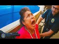 Psycho Passenger Refuses to Leave Airport After 3 Chances | Karens Getting Arrested By Police
