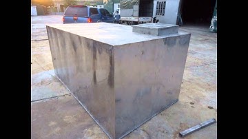 Bể vuông bể treo bể âm inox sản xuất lắp đặt sửa chữa 0964 515 868