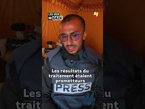 المرضى، هذا الصحفي الفلسطيني يواصل تغطية الحرب