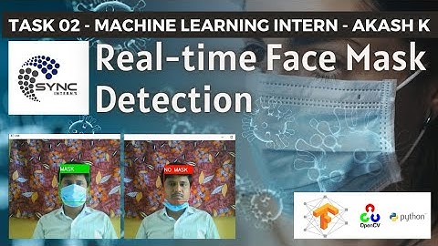 Real time face mask detection using #openCV #covid19 #cnn #computervision #deeplearning #akashk