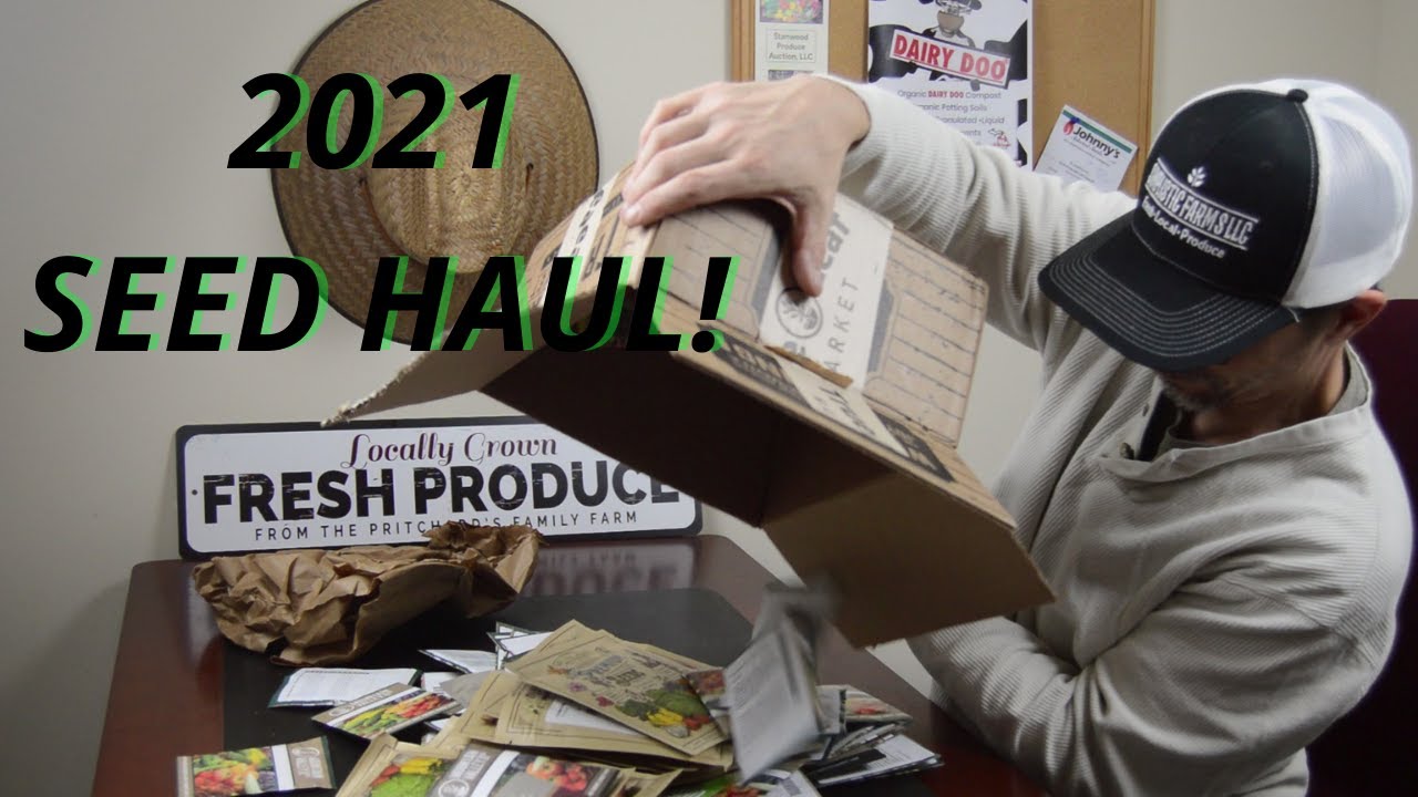 SEED UNBOXING! - New Supplier? - New Varieties for the Market Garden!!