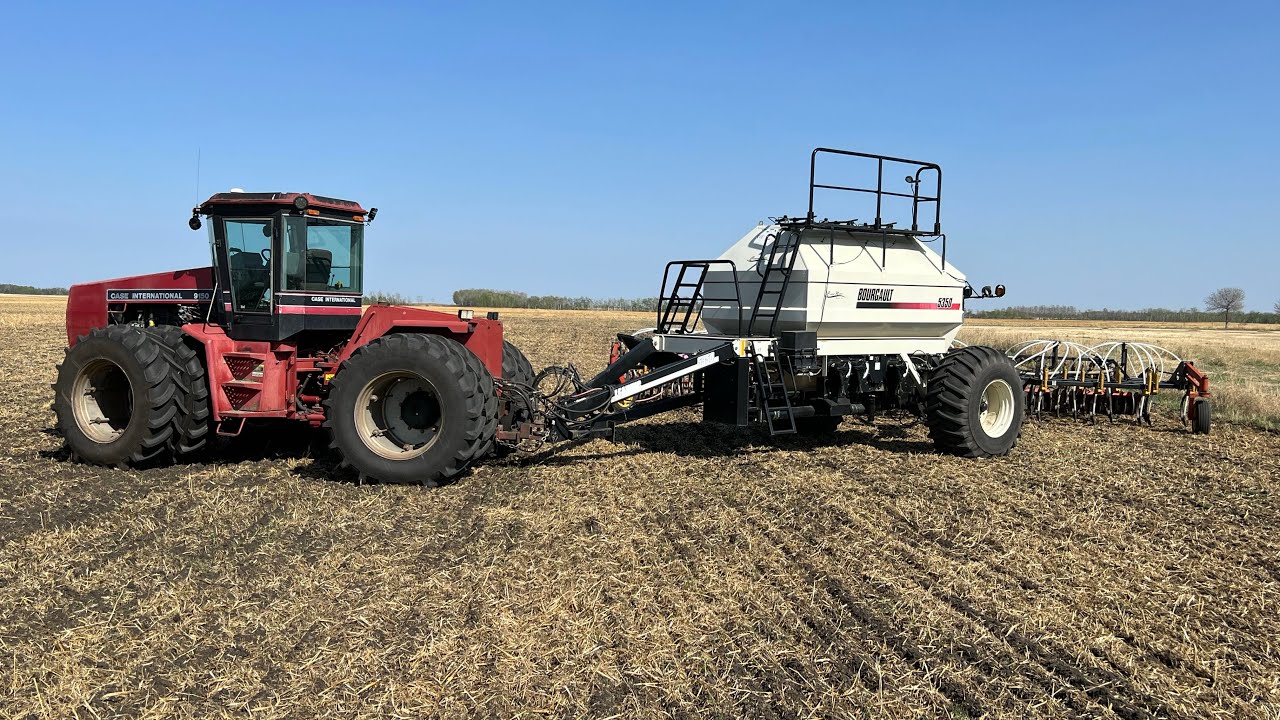 Seeding Canola, finally seeding begins! YouTube