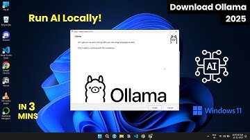How to Install & Use Ollama on Windows 10/11 | Run AI Models Locally Using Ollama | Latest 2025