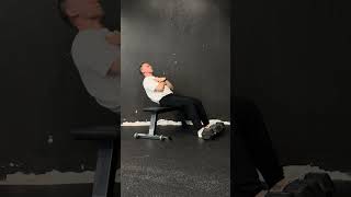 Anchored Cross Bench Sit-up