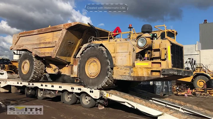 CAT AD45 Underground CAT AD45 Underground Dump Truck Just Arrived For Dismantling