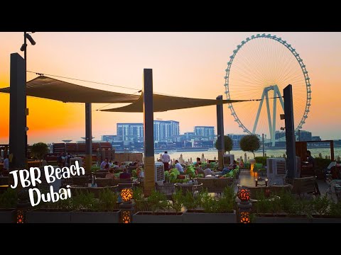 Jumeirah Beach in Dubai 2021 |  Beach Walk  | JBR Beach Dubai