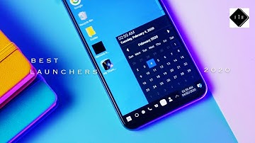 TOP 10 ANDROID LAUNCHERS  2020! Best Of The Best.