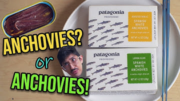 Ansjovis, de ANDERE SARDIEN?? | Canned Fish Files, aflevering 66