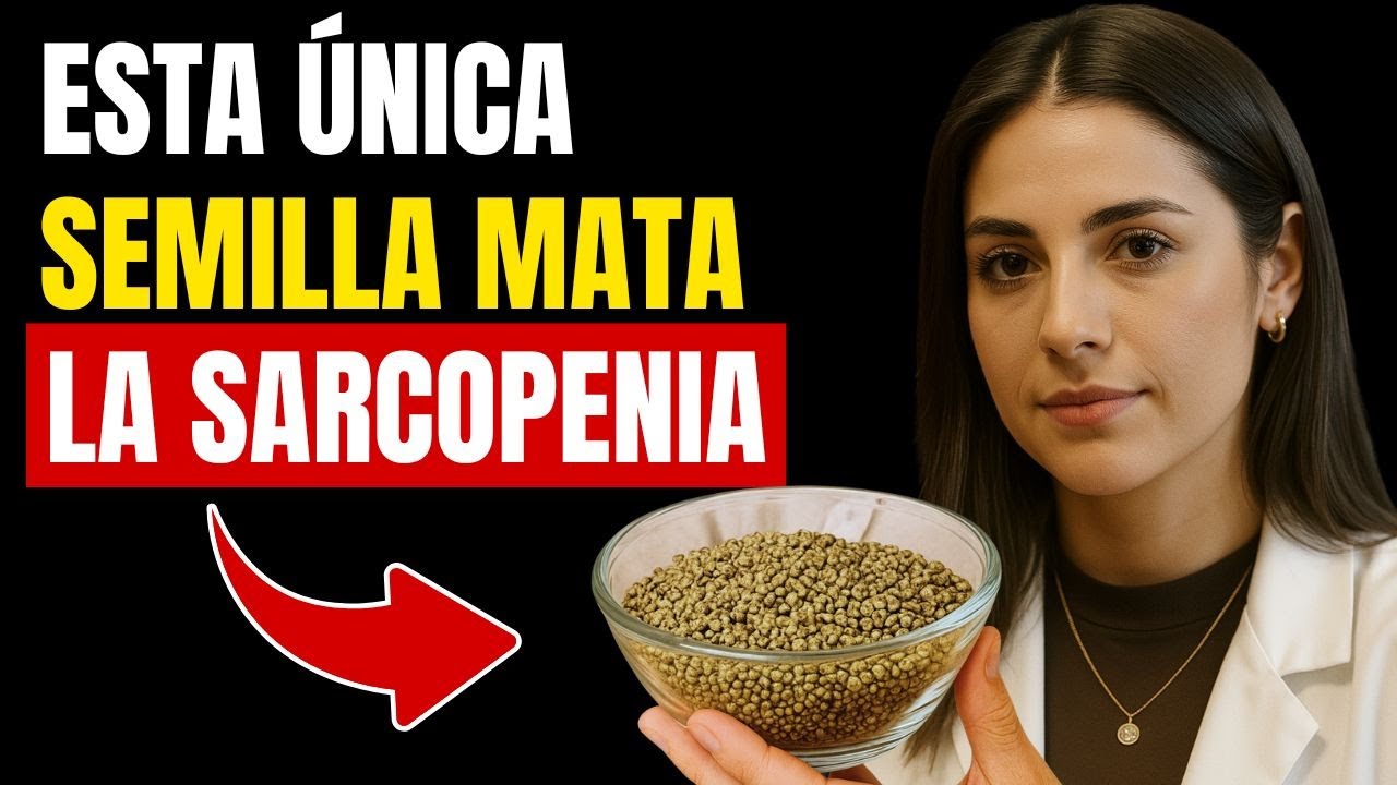 5 semillas que fortalecen las piernas en mayores y combaten la sarcopenia