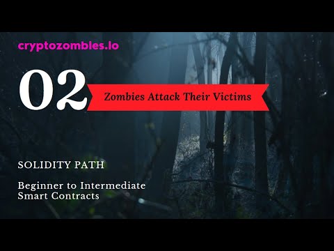 Beginner to Intermediate Smart Contracts - Chapter 3 | cryptozombies.io