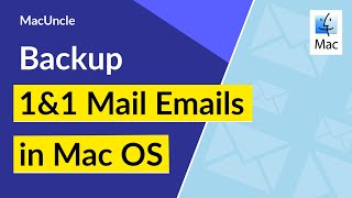 Backup 1&1 Mail Emails in Mac OS screenshot 5
