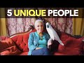 5 Unique People in 5 Minutes (Including a woman with a parrot looking for a husband)