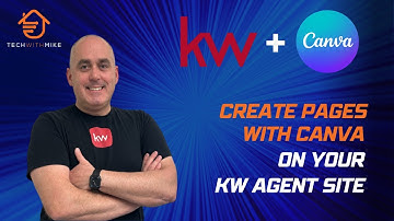 Create a Stunning KW Agent Website Page with Canva