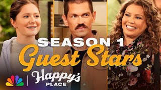 Best Guest Star Scenes from Happy's Place | NBC Wealth