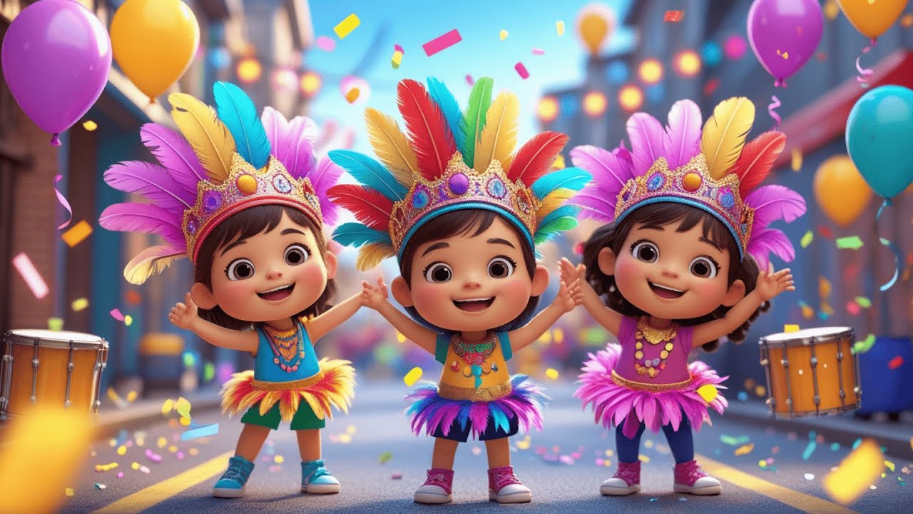 Carnival Dance Party! 🎭💃 | Colorful Kids Song for Dancing Fun! | MelodyBesties & Kids Songs