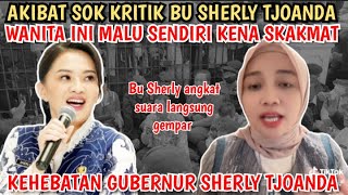 GEMPAR,, AKIBAT SOK KRITIK SHERLY TJOANDA, WANITA INI KENA SKAKMAT LANGSUNG MALU SENDIRI