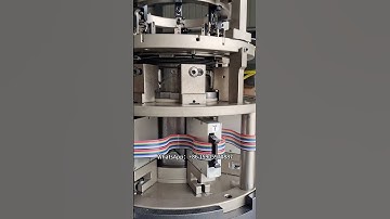 single jersey jacquard circular knitting machine#knittingmachine